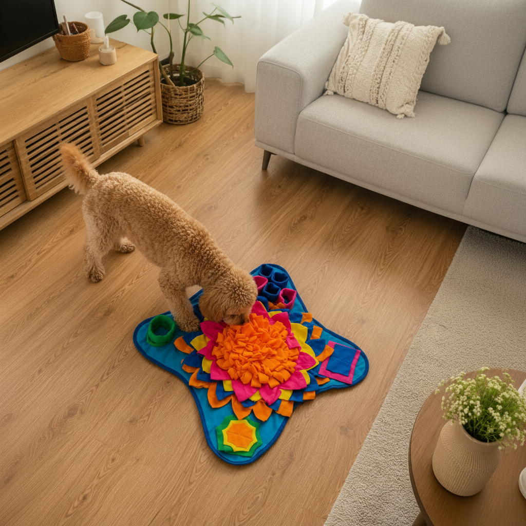 CoralPaw Snuffle Mat — Enrichment & Stress Relief for Dogs