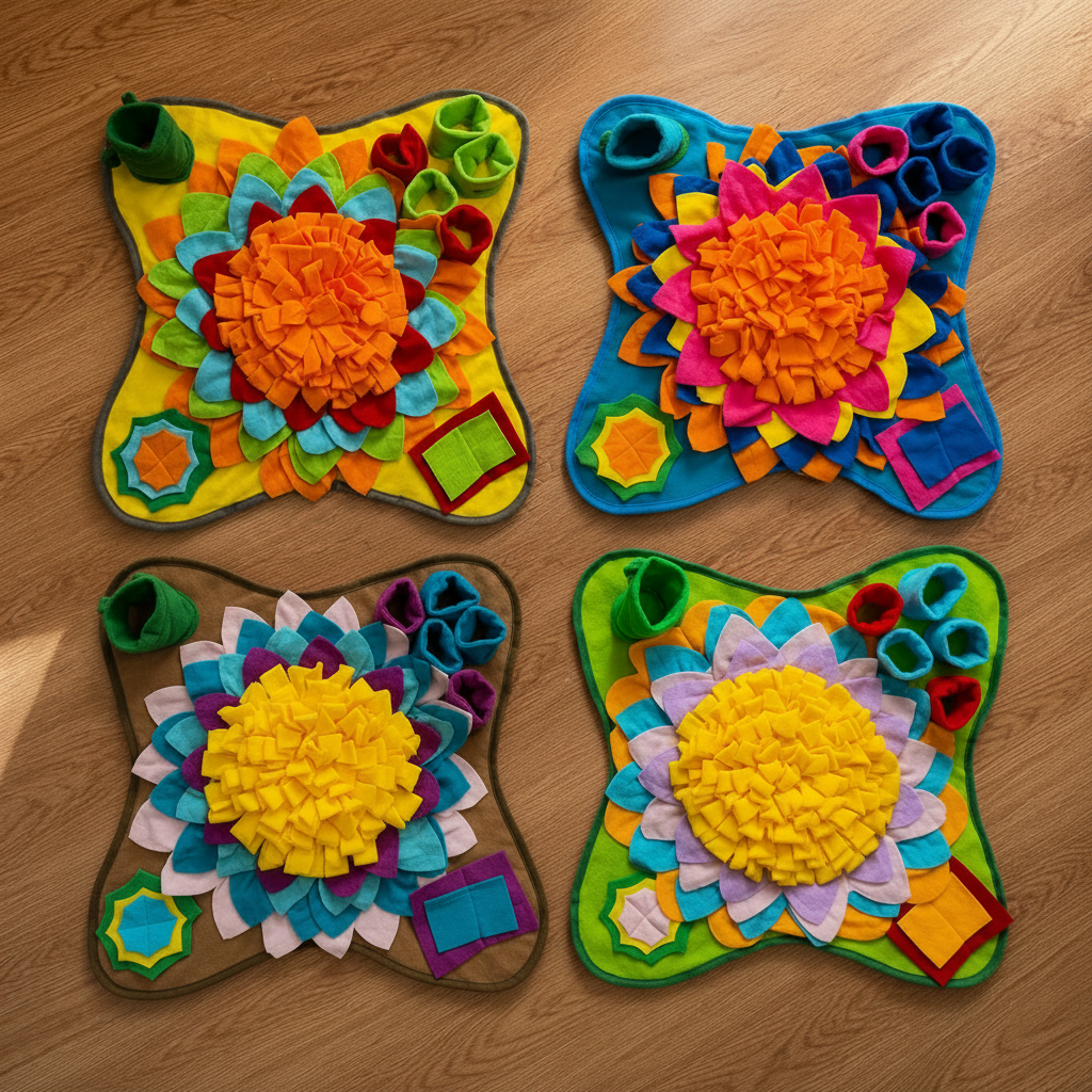 CoralPaw Snuffle Mat — Enrichment & Stress Relief for Dogs