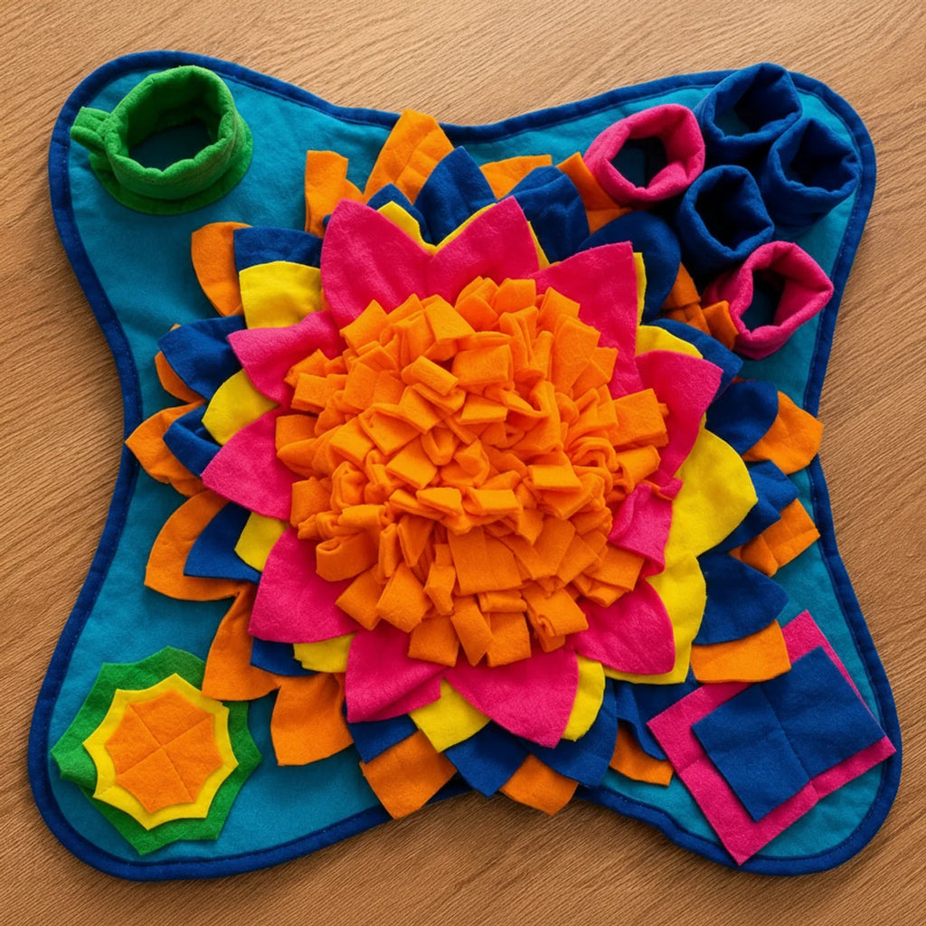 CoralPaw Snuffle Mat — Enrichment & Stress Relief for Dogs