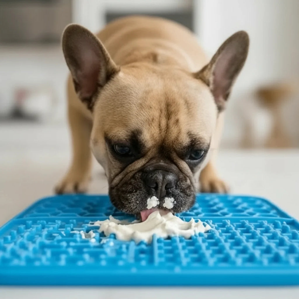 CoralPaw Lick Mat — Slow Feeder & Calm Training for Dogs